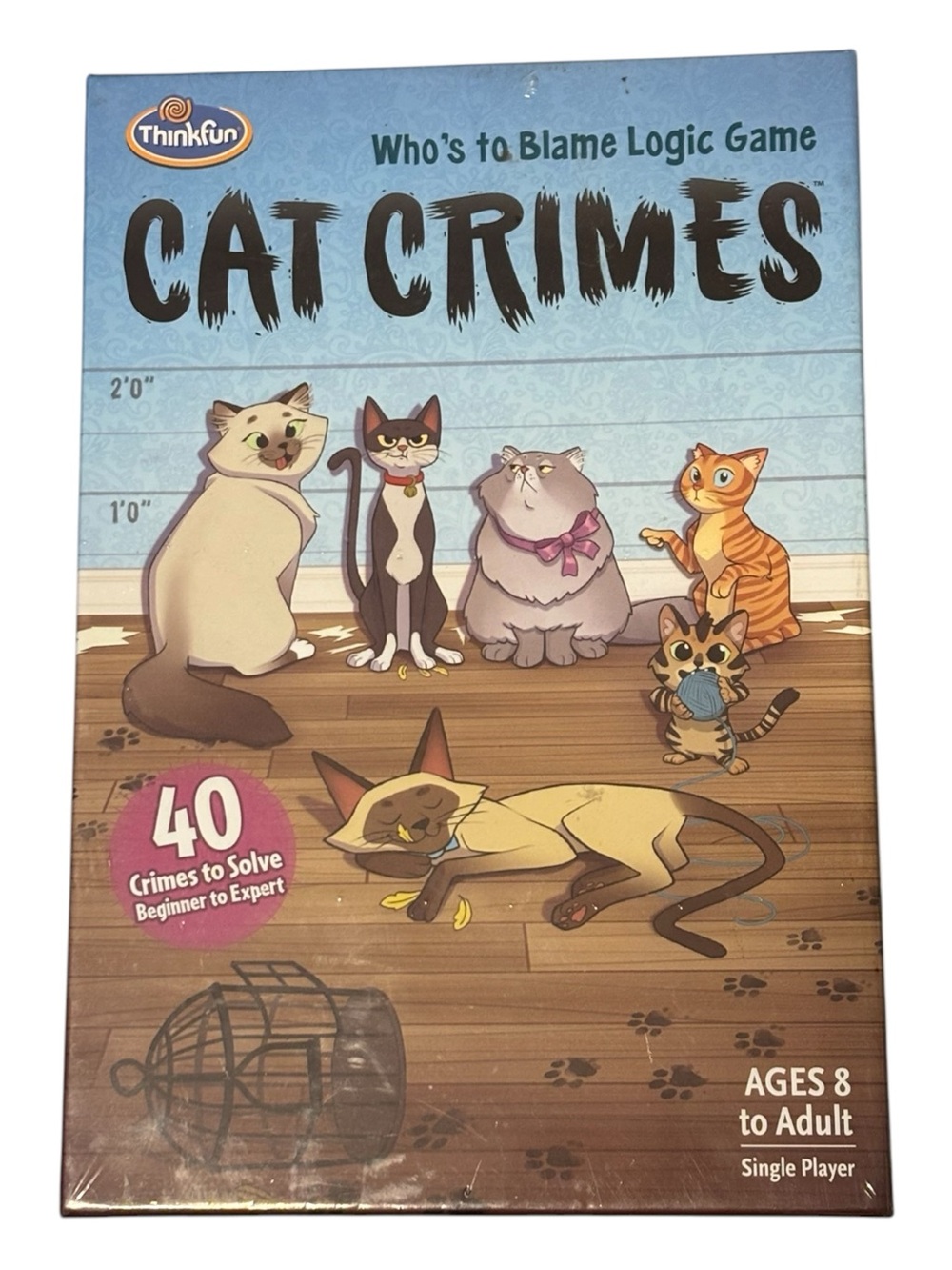 Think! Cat Crimes Logic Game - NIB and sealed